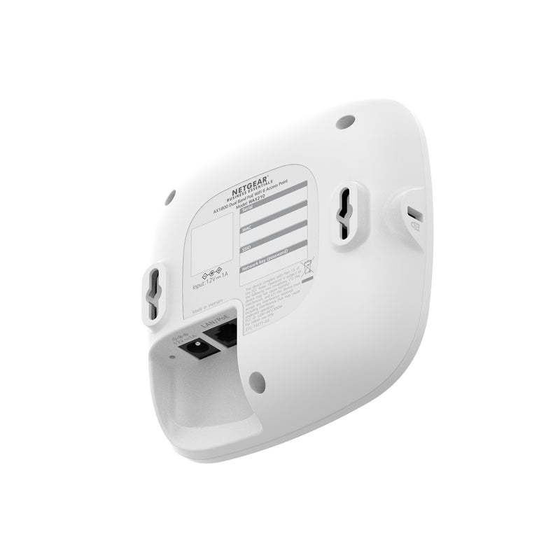 Afbeelding laden in galerijviewer, Netgear wax210 wifi 6 ax1800 dual-band access point met multi-gig poe+ (wit, poe)
