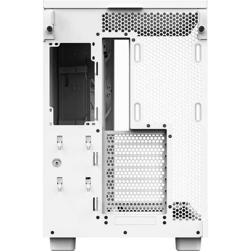 Load image into Gallery viewer, Nzxt h6 flow midi tower behuizing (wit | 2x usb-a | 1x usb-c | tempered glass)
