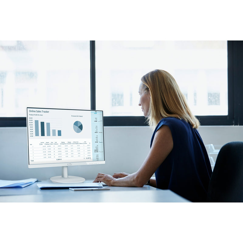 Load image into Gallery viewer, Philips 241v8aw 00 23.8 monitor (wit, hdmi, vga)
