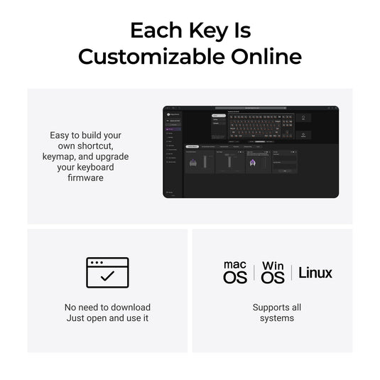 Keychron q3 he 8k magnetic switch keyboard (zwart, us lay-out (qwerty), ultra-fast lime, 80% (tkl) , rgb, hot swap, 8k)