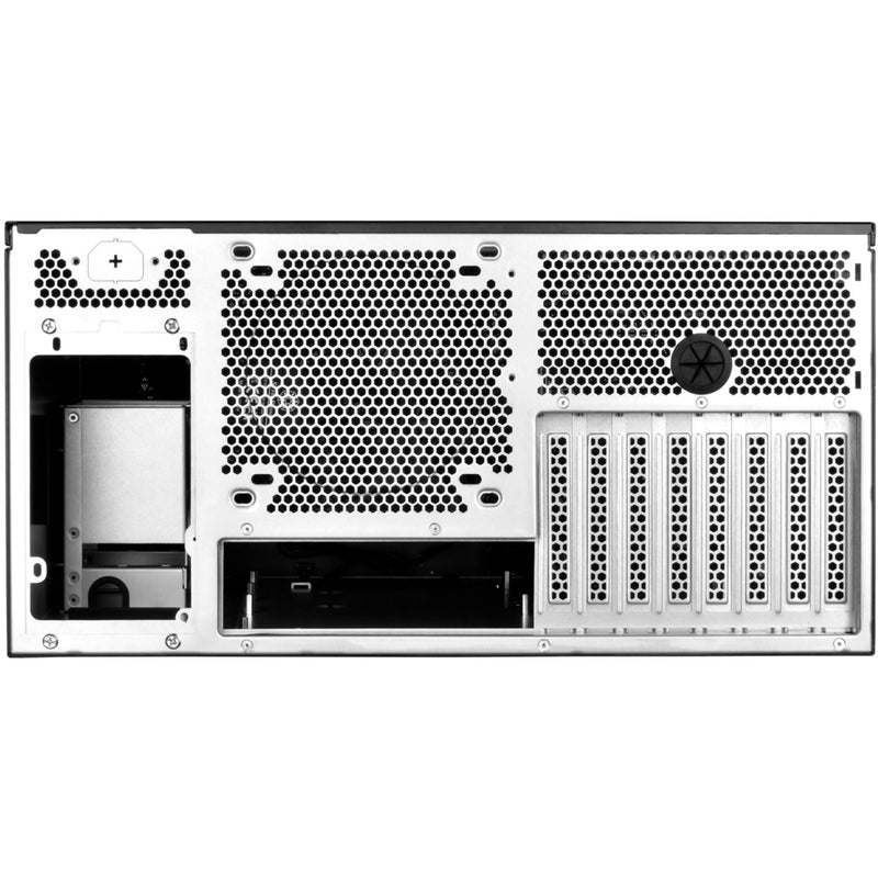 Load image into Gallery viewer, Silverstone rm51 rack behuizing (zwart | 5u | 2x usb-a | 1x usb-c)
