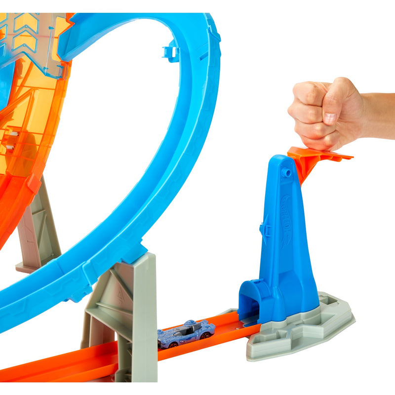 Load image into Gallery viewer, Hot wheels massive loop mayhem track set racebaan
