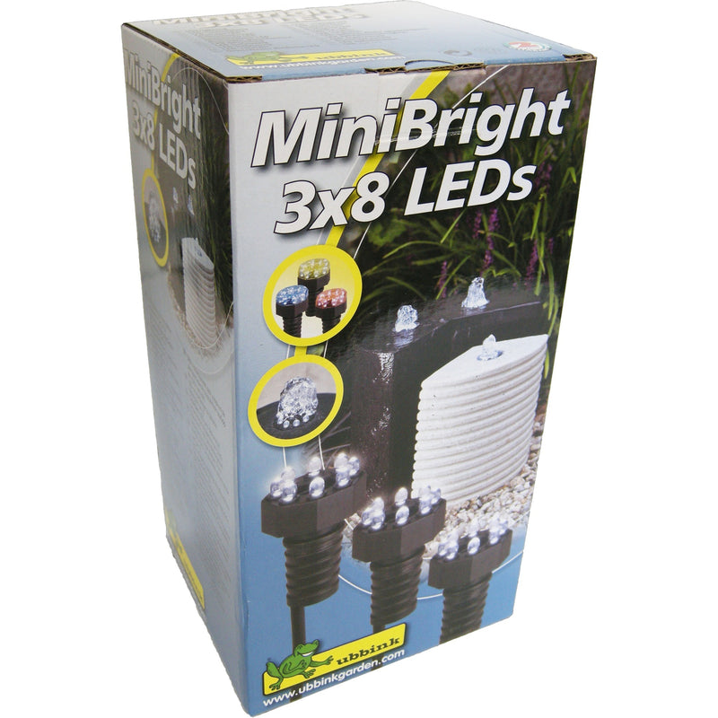 Afbeelding laden in galerijviewer, Ubbink minibright 3x8 ledlampen led-lamp
