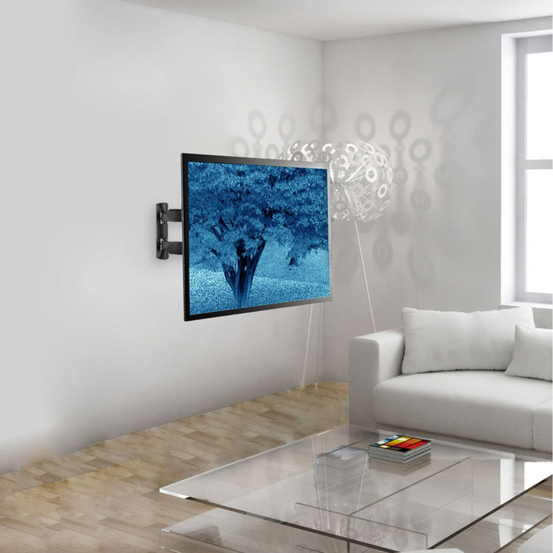 Afbeelding laden in galerijviewer, Tv-wandbeugel act ac8354 zwart 55 inch
