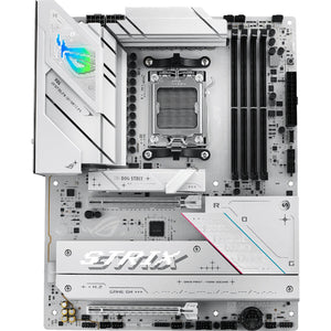 Asus rog strix b850-a gaming wifi socket am5 moederbord (wit, 2.5gb-lan, wi-fi 7, bt, sound, atx)