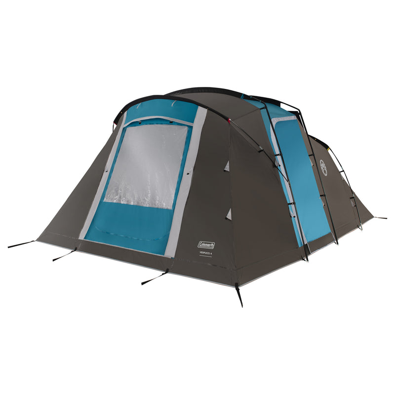 Load image into Gallery viewer, Coleman vespucci 4 tent (grijs blauw)
