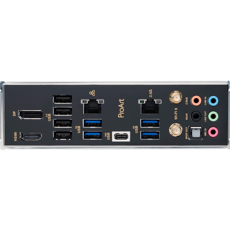 ギャラリービューアに画像をロードする, Asus proart b760-creator wifi socket 1700 moederbord (zwart brons, raid, 2.5 gb-lan, gb-lan, wi-fi 6, bt, sound, atx)
