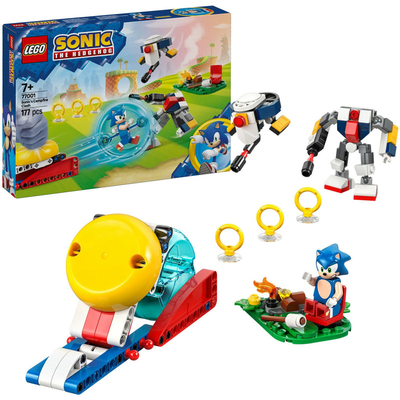 ギャラリービューアに画像をロードする, Lego sonic the hedgehog 77001 sonics krachtmeting bij het kampvuur
