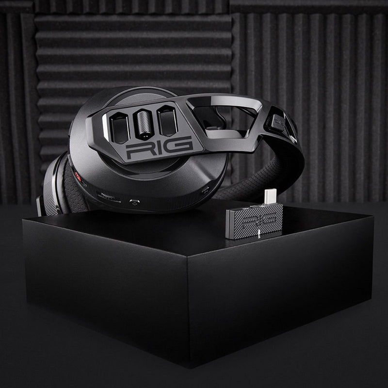 Load image into Gallery viewer, Nacon rig 600 pro hs over-ear gaming headset (zwart, playstation 5, playstation 4, windows, nintendo switch, android, ios)
