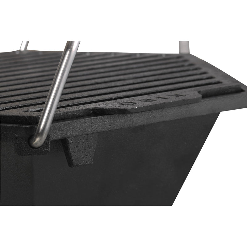 Cargue la imagen en el visor de la galería, The windmill kibo grill model 3.0 houtskoolbarbecue (zwart)
