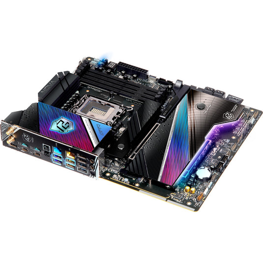 Asrock z890 nova wifi socket 1851 moederbord (zwart, raid, 5gb-lan, 2.5gb-lan, wi-fi 7, bt, sound, atx)