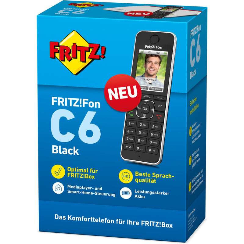 Load image into Gallery viewer, Fritz! fon c6 handset (zwart)
