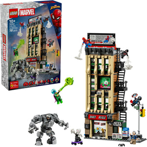 Lego super heroes 76342 marvel spider-man vs. mysterio: de daily bugle