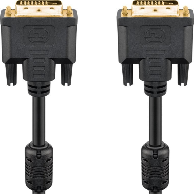 Load image into Gallery viewer, Goobay dvi-d kabel (zwart, 10 meter)
