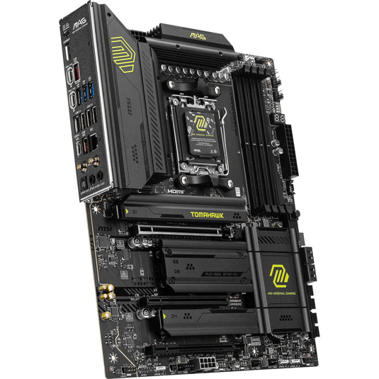 Msi mag x870 tomahawk wifi socket am5 moederbord (raid, 5 gb-lan, wlan, bt, sound, atx)