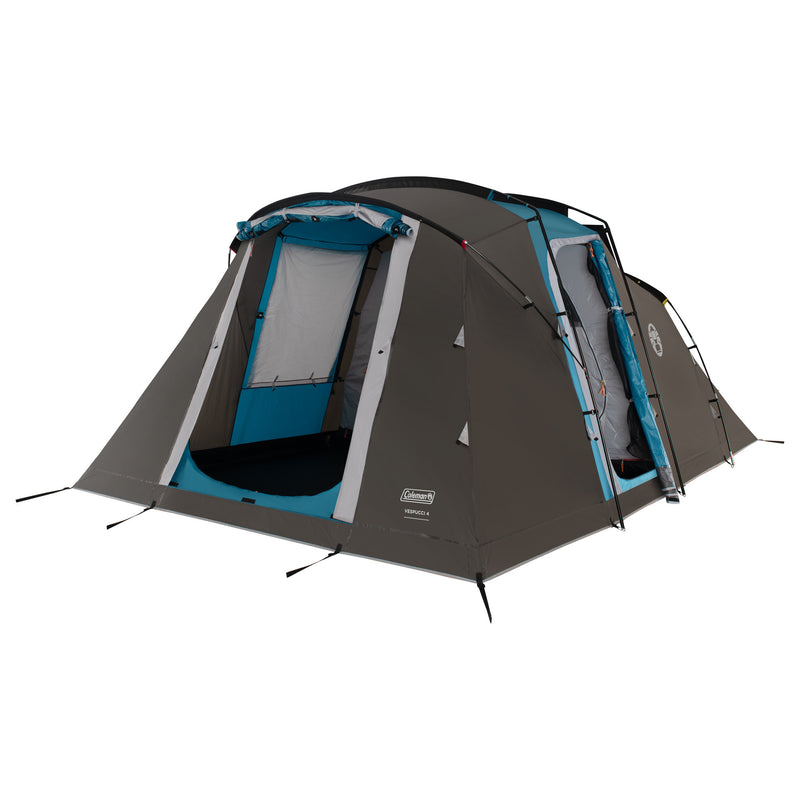 Load image into Gallery viewer, Coleman vespucci 4 tent (grijs blauw)

