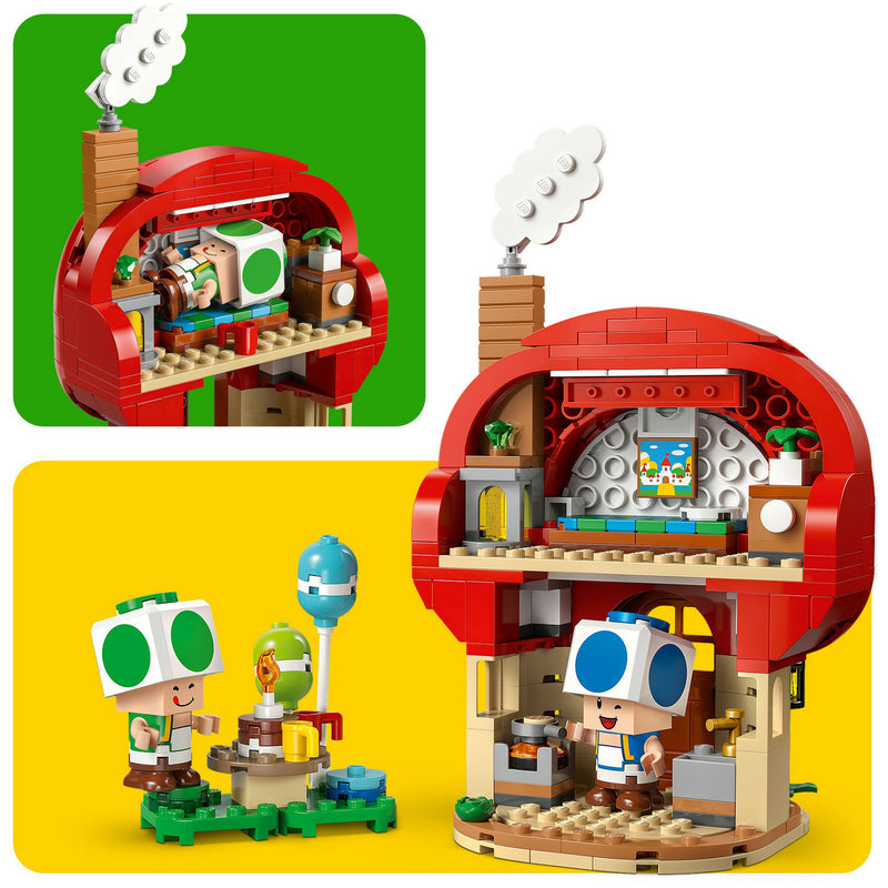 Afbeelding laden in galerijviewer, Lego super mario 72041 toads huisfeestje
