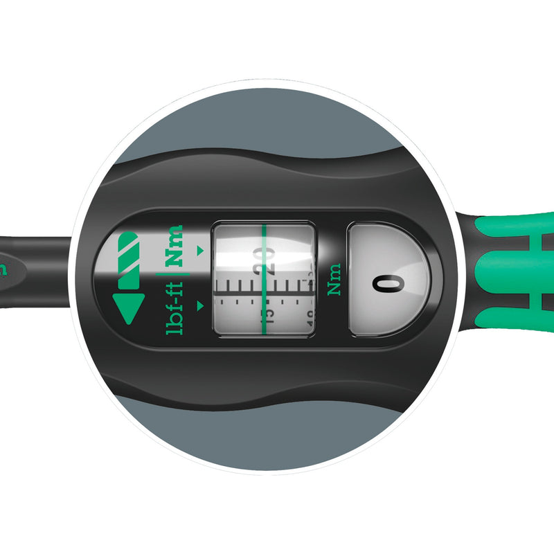 Load image into Gallery viewer, Wera click-torque c 1 draaimomentsleutel met omschakelratel, 10-50 nm (zwart groen, uitvoering 1 2 )
