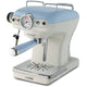 Ariete vintage espressomachine 1389 15 (lichtblauw wit)