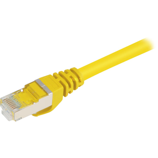 Sharkoon netwerkkabel sftp, rj-45 met cat.6 (geel, 0,25 meter)