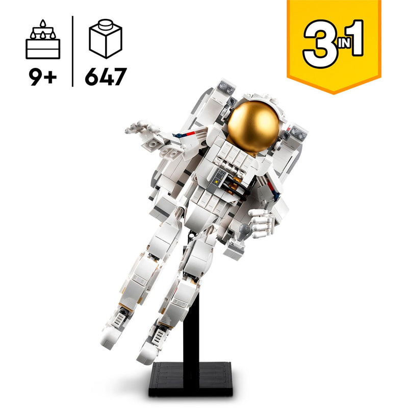 Afbeelding laden in galerijviewer, Lego creator 3-in-1 - ruimtevaarder constructiespeelgoed (31152)
