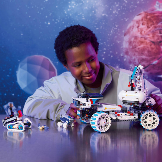 Lego technic - lunar outpost maanrover ruimtevoertuig constructiespeelgoed (42211)