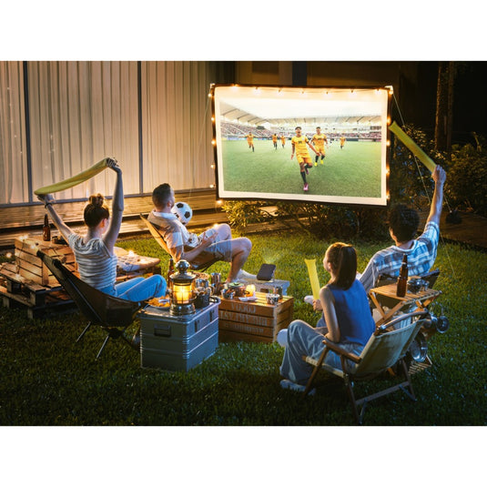 Viewsonic smart led draagbare projector met harman kardon luidsprekers (zwart, hdmi, audio, wifi, bluetooth)