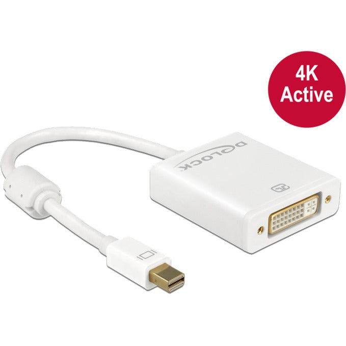 Load image into Gallery viewer, Delock mini displayport > dvi adapter (wit, 0,2 meter, 4k)
