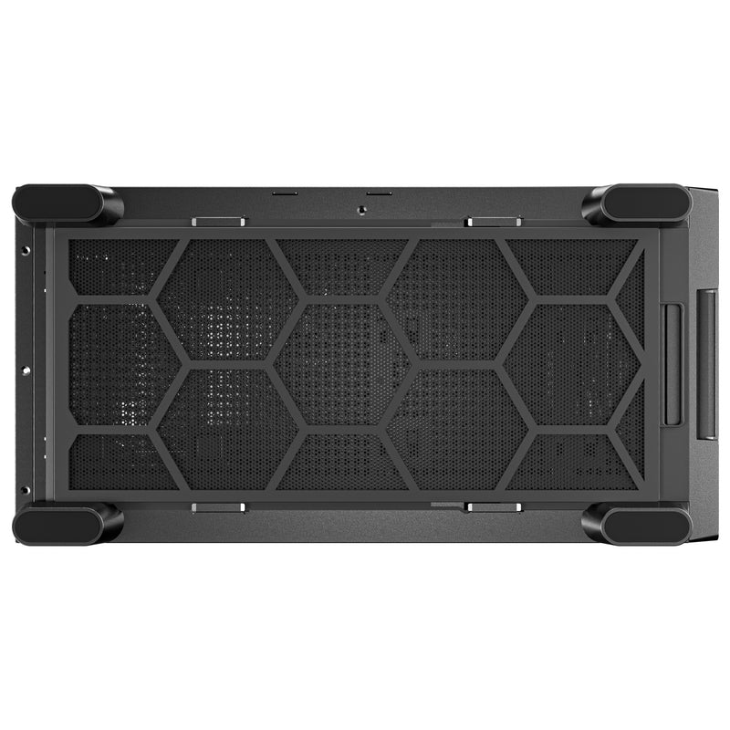 Load image into Gallery viewer, Antec flux midi tower behuizing (zwart | 2x usb-a | 1x usb-c | tempered glass)
