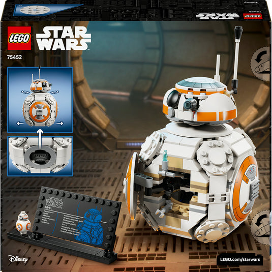 Lego star wars - bb-8 astromech droid constructiespeelgoed (75452)