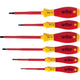 Wiha schroevendraaierset softfinish electric (rood geel, 6-delig)