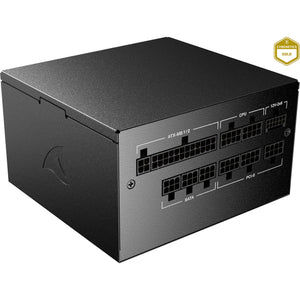 Sharkoon rebel p20 gen2 modulaire 750 watt voeding (zwart, 1x 12v-2x6, 3x pcie)