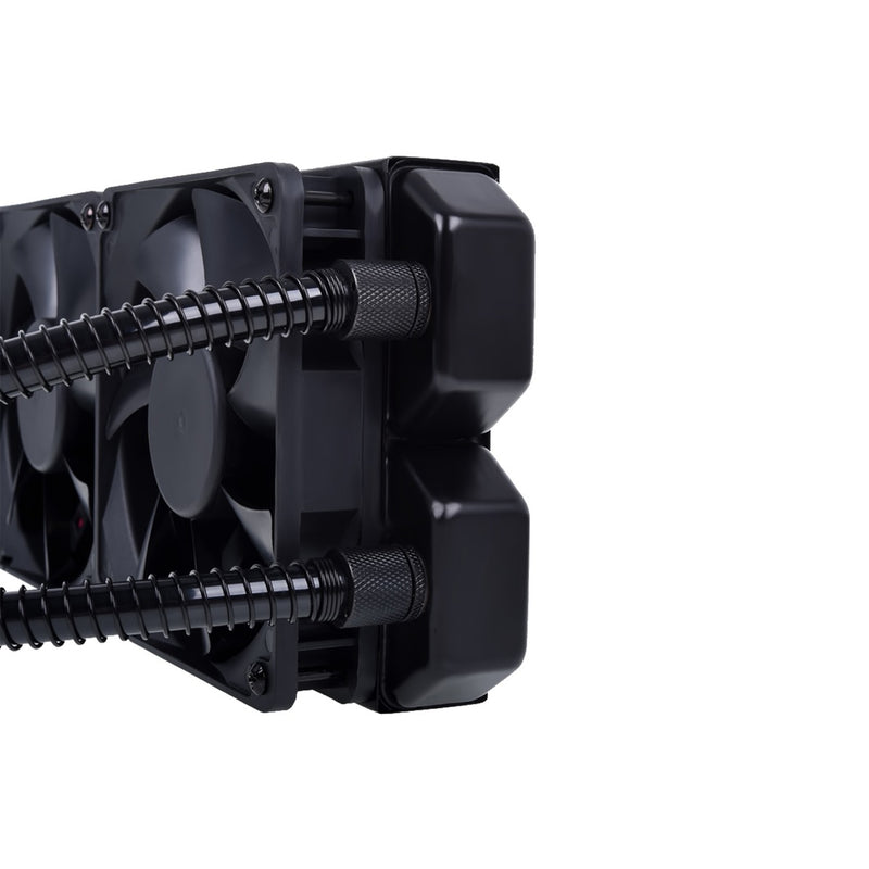 Load image into Gallery viewer, Alphacool eisbaer 360 waterkoeling (zwart, 4-pins pwm fan-connector)
