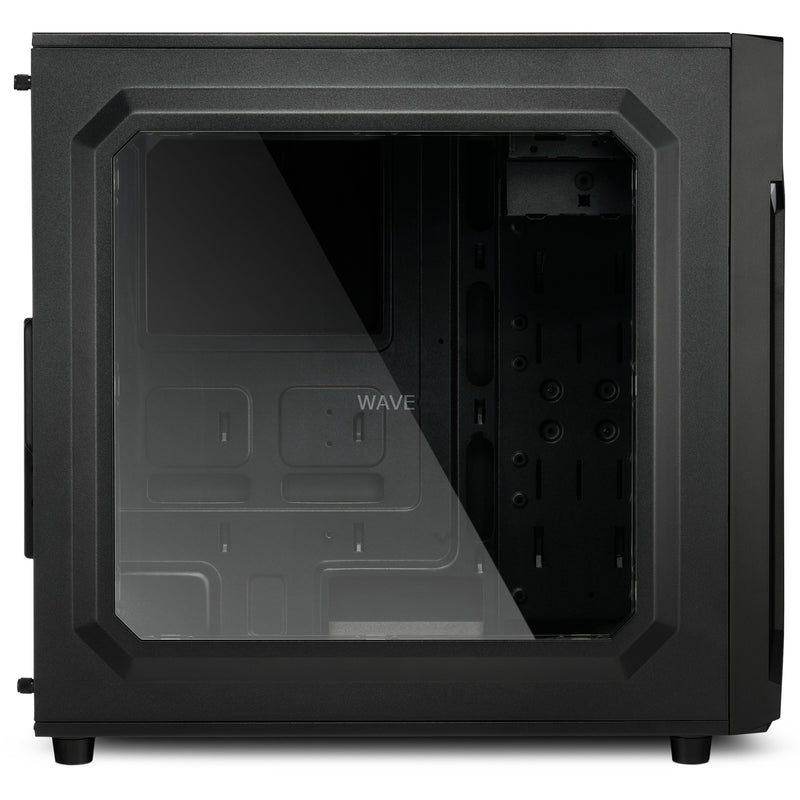 Load image into Gallery viewer, Sharkoon vg6-w rgb midi tower behuizing (zwart | 4x usb-a | rgb | window)
