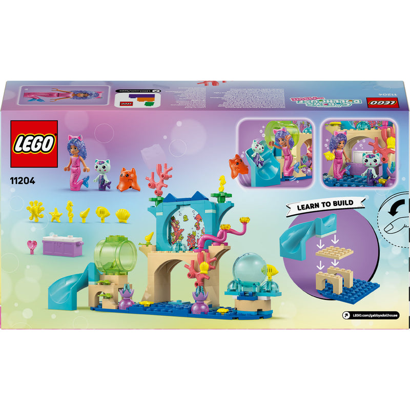Load image into Gallery viewer, Lego gabby's poppenhuis - zeemeermin gabby's aquariumavontuur constructiespeelgoed (11204)
