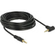 Delock 3,5 mm male > 3.5 mm male kabel (zwart, 5 meter)