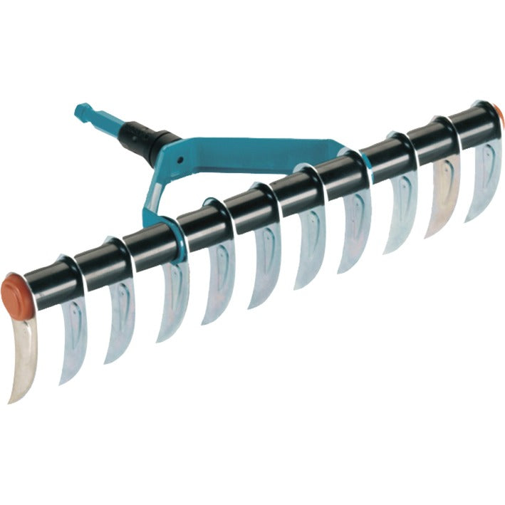 Load image into Gallery viewer, Gardena combisystem eenzijdige verticuteerhark verticuteerder (turquoise zwart, 3391-20)
