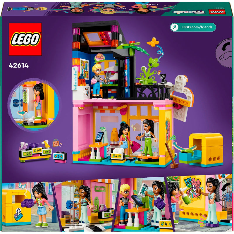 Load image into Gallery viewer, Lego friends - vintage kledingwinkel constructiespeelgoed (42614)
