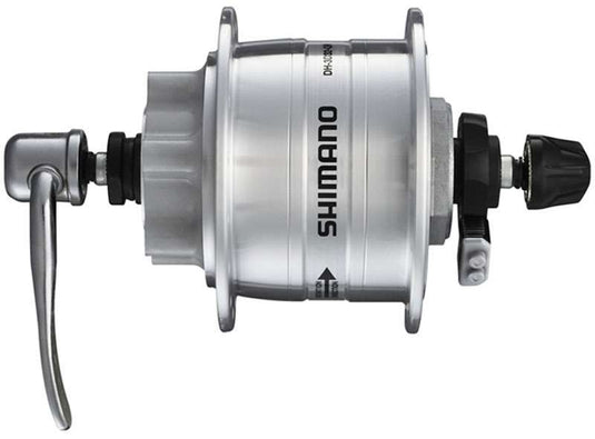 Shimano dh-3d32 disc 6-bolt hub dynamo