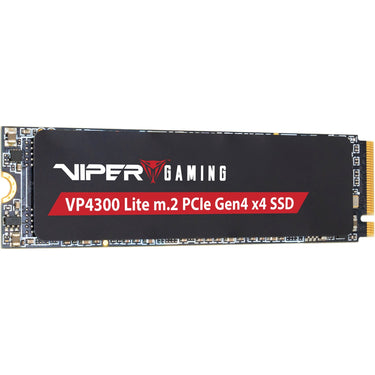 Patriot vp4300 lite 1 tb ssd (zwart, pcie 4.0 x4, nvme 2.0, m.2 2280)