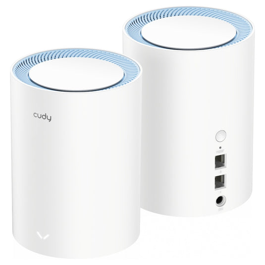 Cudy ac1200 mesh wi-fi system (3-pack) mesh router (wit)