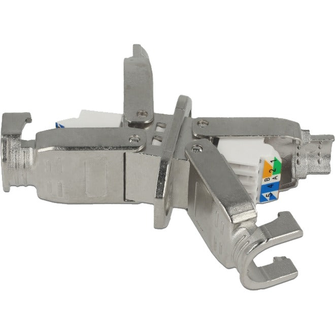 Load image into Gallery viewer, Delock koppeling voor netwerkkabel cat.6a stp (zilver)
