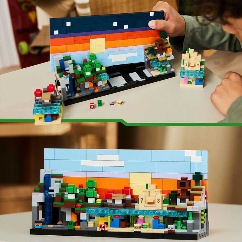 Load image into Gallery viewer, Lego minecraft 21589 minibiomen
