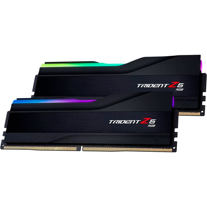 Load image into Gallery viewer, G.skill 64 gb ddr5-6000 kit werkgeheugen (zwart, f5-6000j3636f32gx2-tz5rk, trident z5 rgb, xmp)
