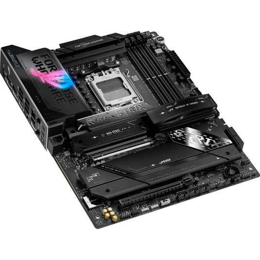 Asus rog strix x870e-e gaming wifi socket am5 moederbord (5 gb-lan, wi-fi 7, bt, sound, atx)