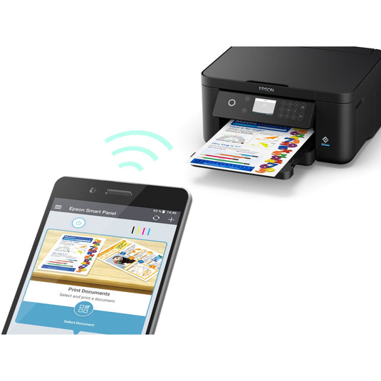 Epson expression home xp-5200 all-in-one inkjetprinter (zwart, scannen, kopiëren, wi-fi)