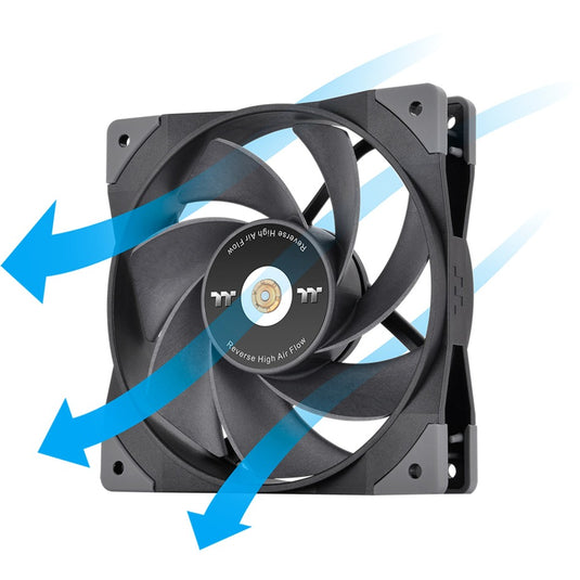 Thermaltake swafan gt12 pc cooling fan tt premium edition case fan (120 x 120 x 25 mm, pwm)