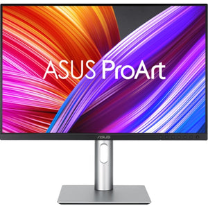 Asus proart display pa27jcv 27 5k ultra hd monitor (zwart zilver, 1x displayport, 1x hdmi, 3x usb-c, 3x usb-a)