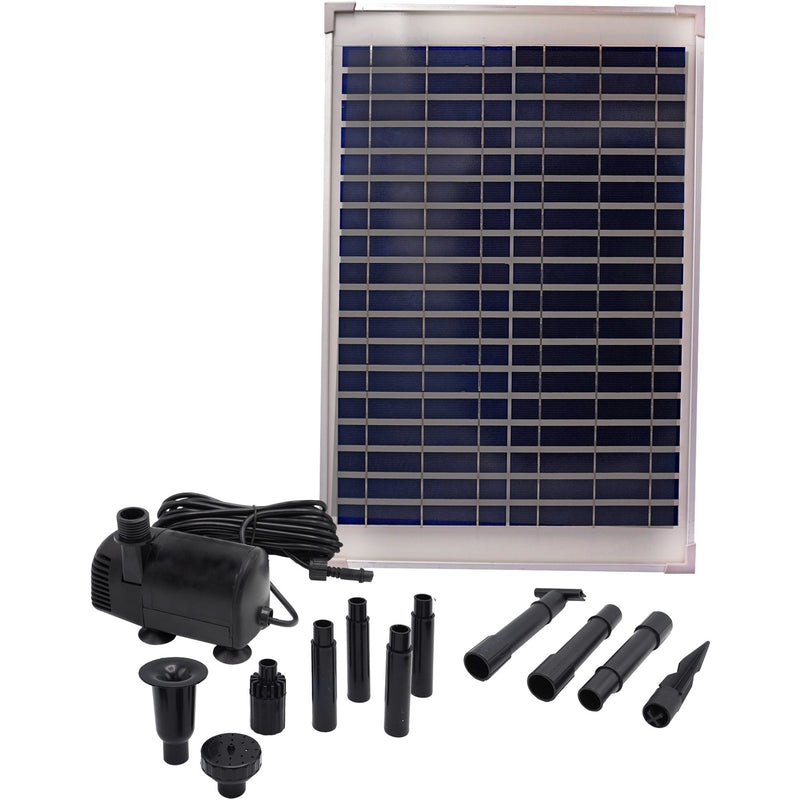Load image into Gallery viewer, Ubbink solarmax 1000 pomp (zwart, incl. solarpaneel, pomp)
