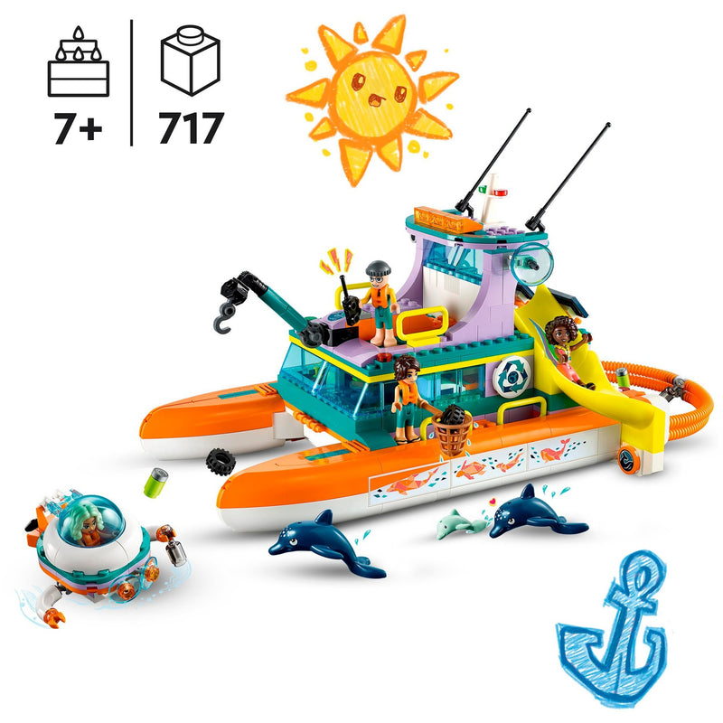 Load image into Gallery viewer, Lego friends - reddingsboot op zee constructiespeelgoed (41734)

